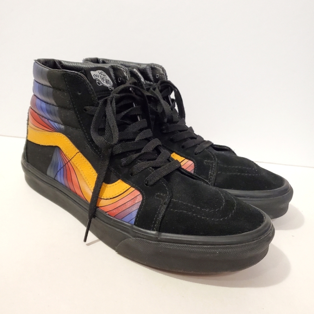 Vans - Sk8-Hi Reissue 'Refract - Black - Men's 9.5 or Women's 11
